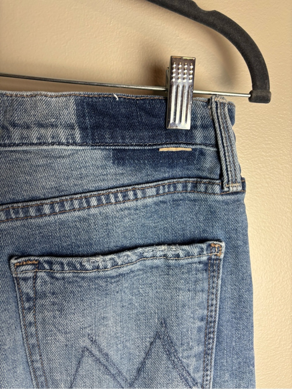 MOTHER Superior The Enchanter Heel Free & Wild Wide-Leg Jeans Size 32 - Picture 17 of 17